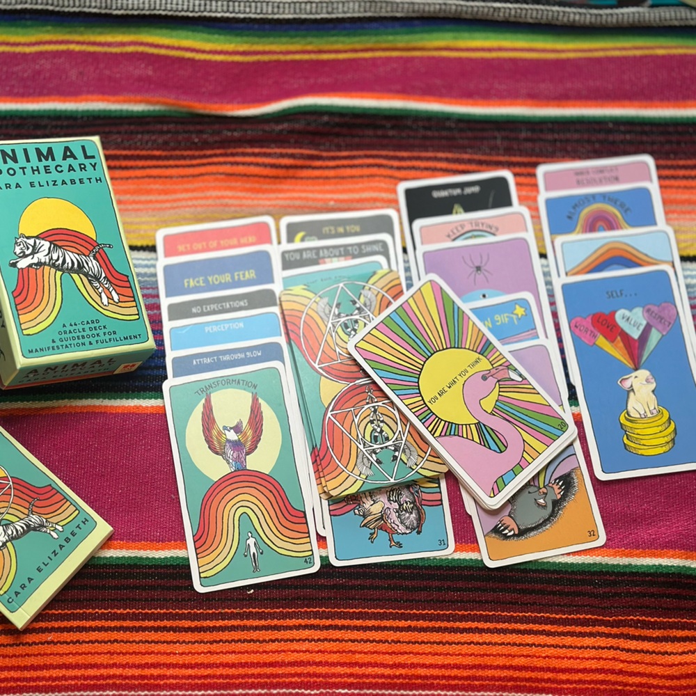 Animal Apothecary Oracle Deck by Cara Elizabeth – 44 Cards + Guidebook Set - Picture 12 of 16
